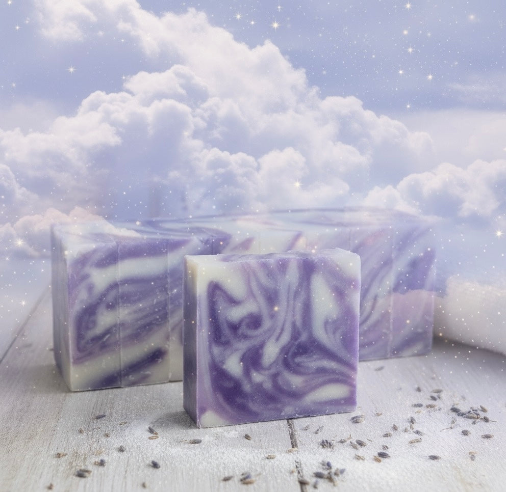Artisan Lavender Dreamscape Shea Butter Soap Bar