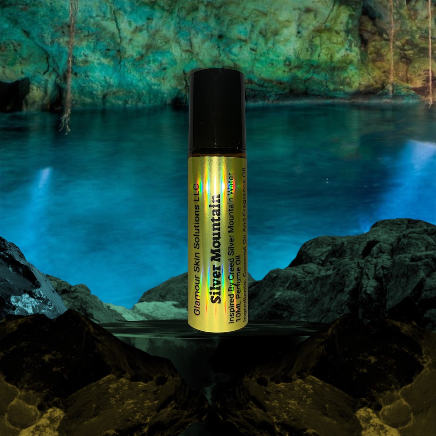 Silver Mountain Roll On Perfume Oil (Creed Silver Mountain Water)