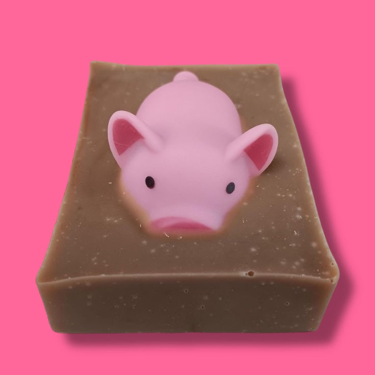 Porky in the Tub Soap Bar
