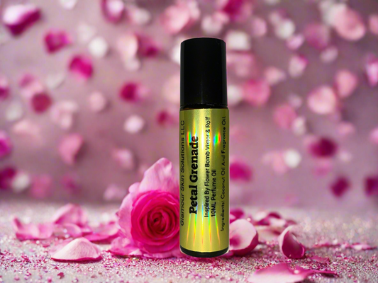 Petal Grenade Roll on Perfume Oil (Inspired By FlowerBomb Viktor & Rolf)