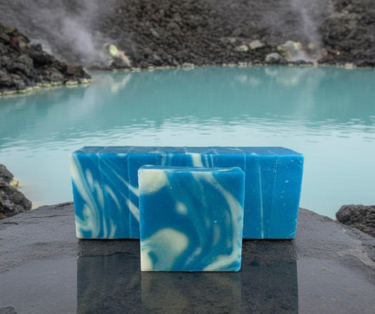 Artisan Blue Lagoon Shea Butter Soap Bar