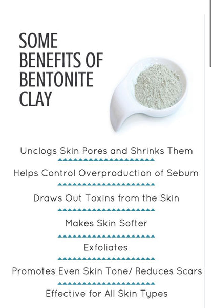 Bentonite Clay Facial Soap Bar (For Hydration + Acne Treatment)
