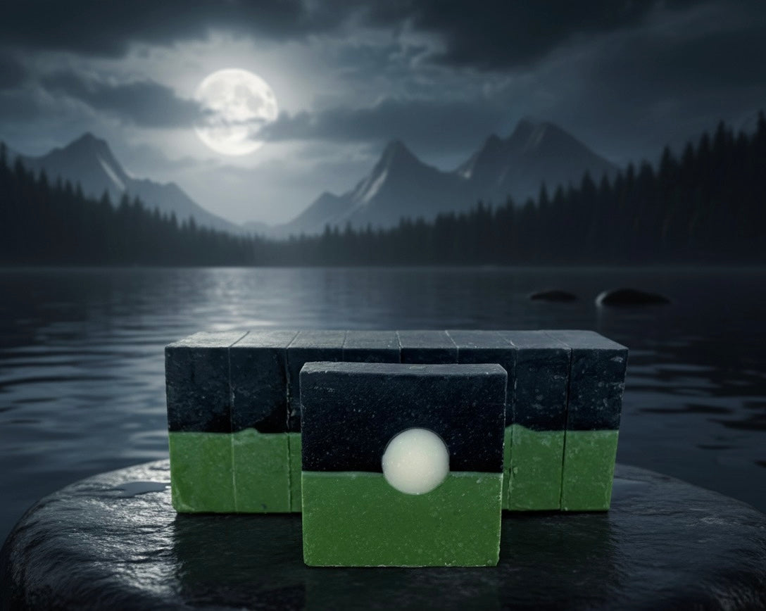 Artisan Lunar Noir Shea Butter Soap Bar