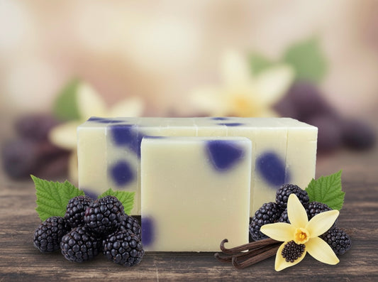 Artisan Berrylicious Vanilla Shea Butter Soap Bar
