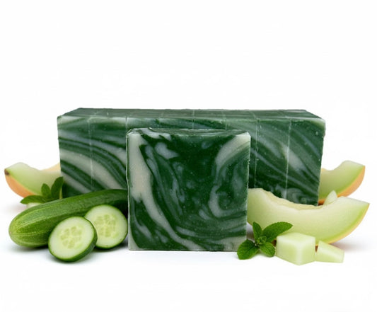 Artisan Cucumber & Melon Shea Butter Soap Bar