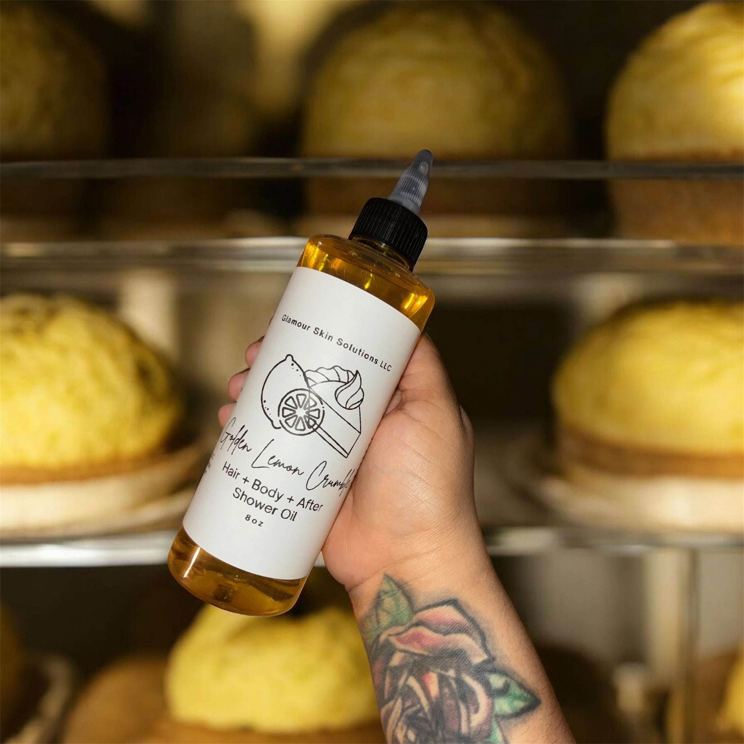 Golden Lemon Crumble