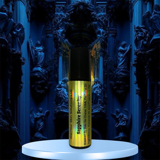 Sapphire Serenity Roll On Perfume Oil (Inspired By Blue De Chanel)