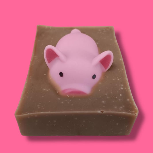 Porky in the Tub Soap Bar
