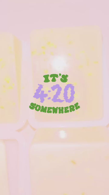 Zooted & Soothed Soap Bar (Infused With Authentic THC & CBD Oil )