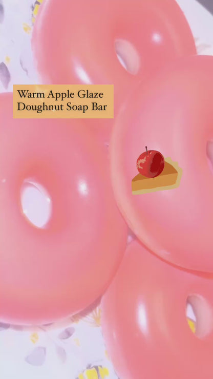 Warm Apple Glaze Doughnut Soap Bar 🍩